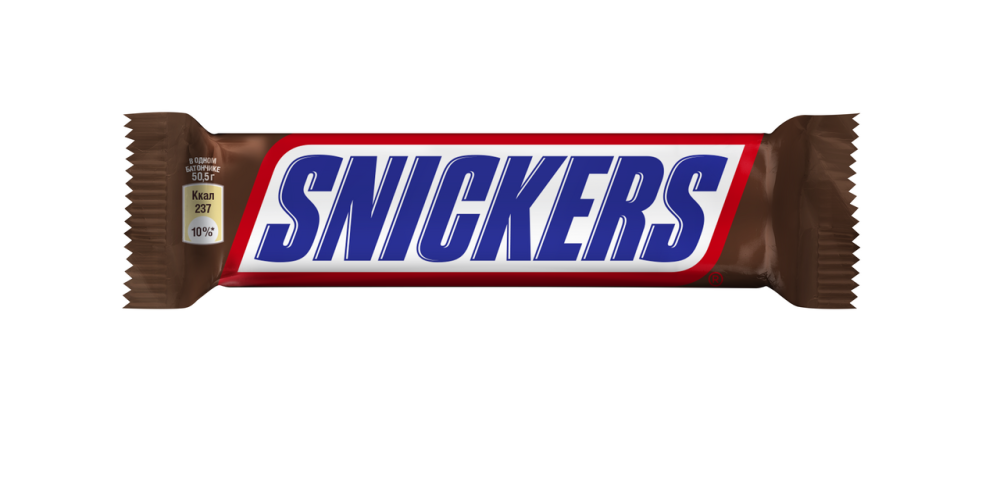 Батончик Snickers, 50,5 г