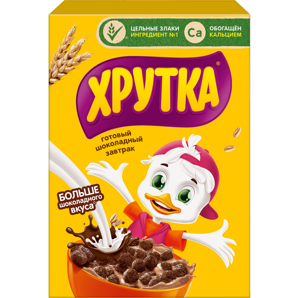Завтрак готовый Хрутка Шоколадный, 350г