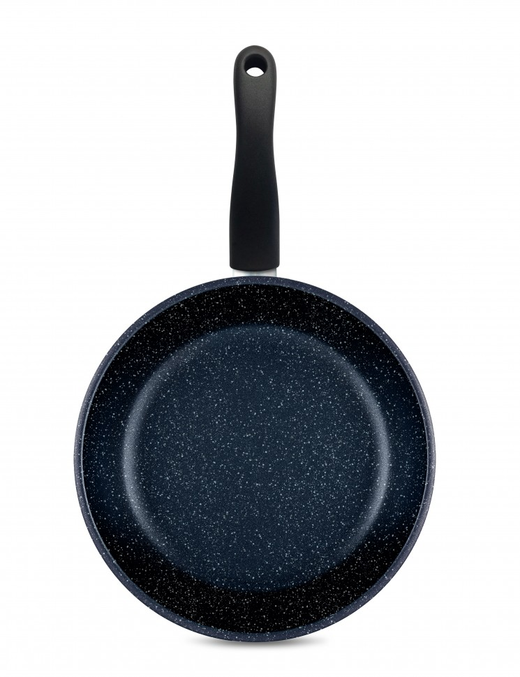 Сковорода с ручкой Нева металл посуда Titan space, 24см