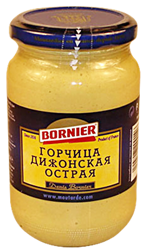 Горчица Bornier дижонская острая 370г