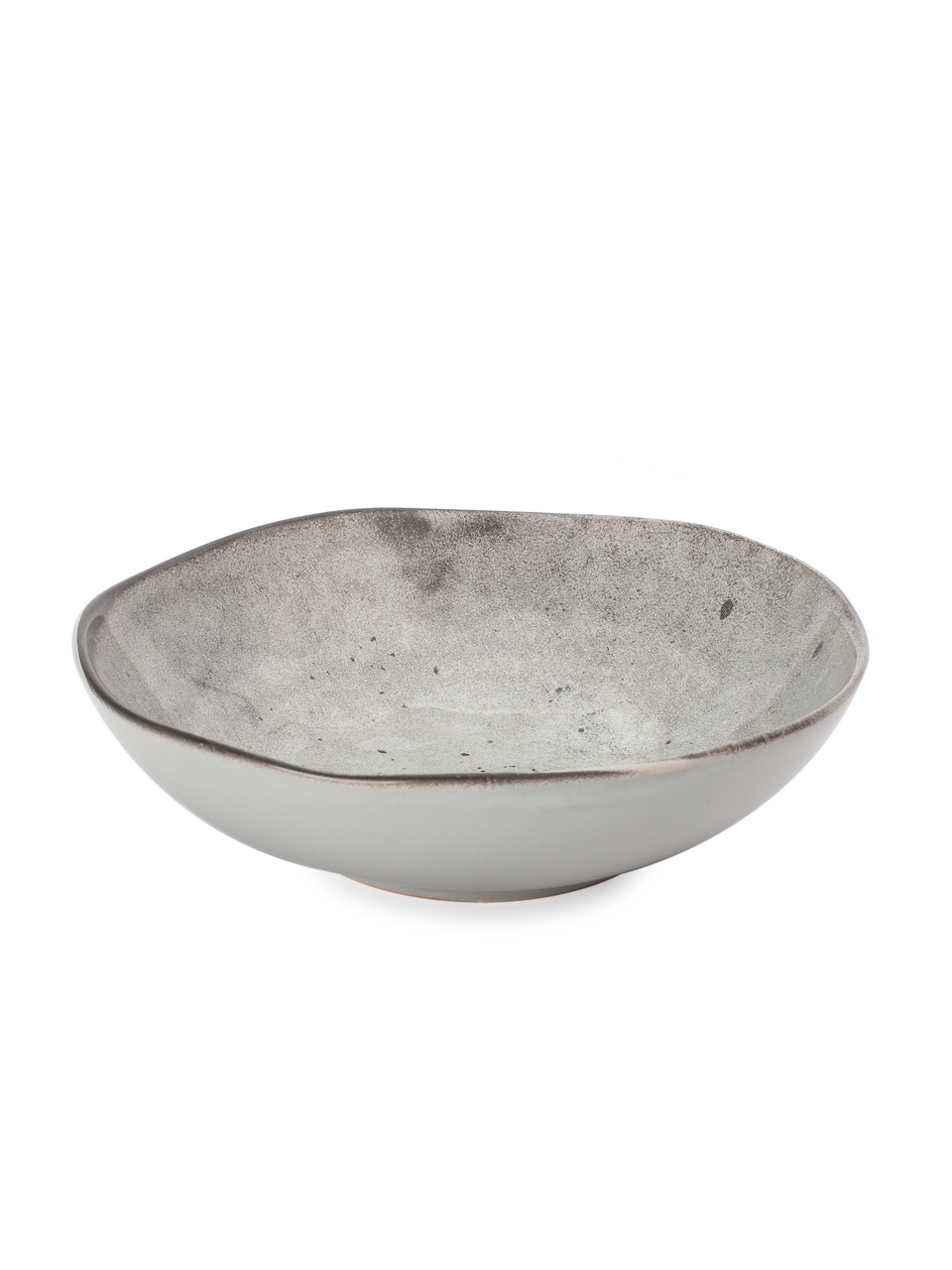 Тарелка Fioretta Stone Dark суповая, 22см