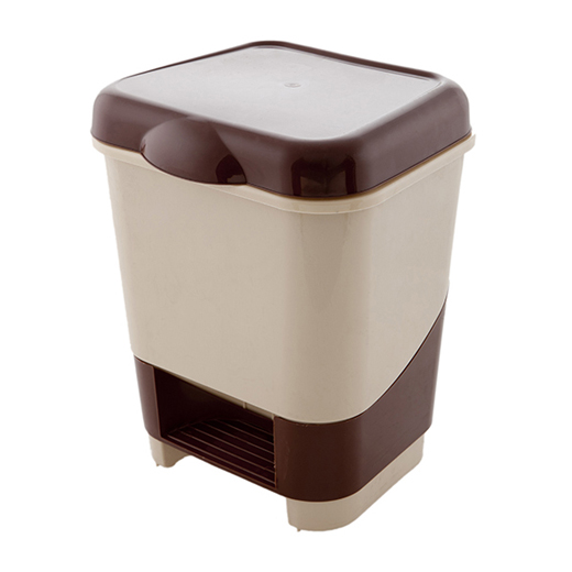 Контейнер Полимербыт для мусора педальный 20 литров