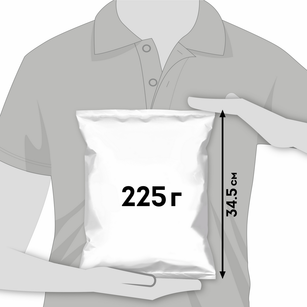 Чипсы с крабом Lay's, 225г