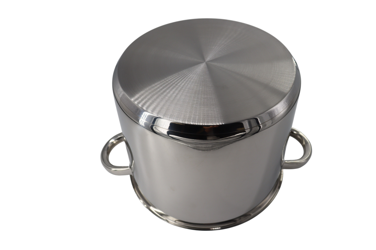 aro Кастрюля с крышкой из нержавеющей стали 18л, 30см