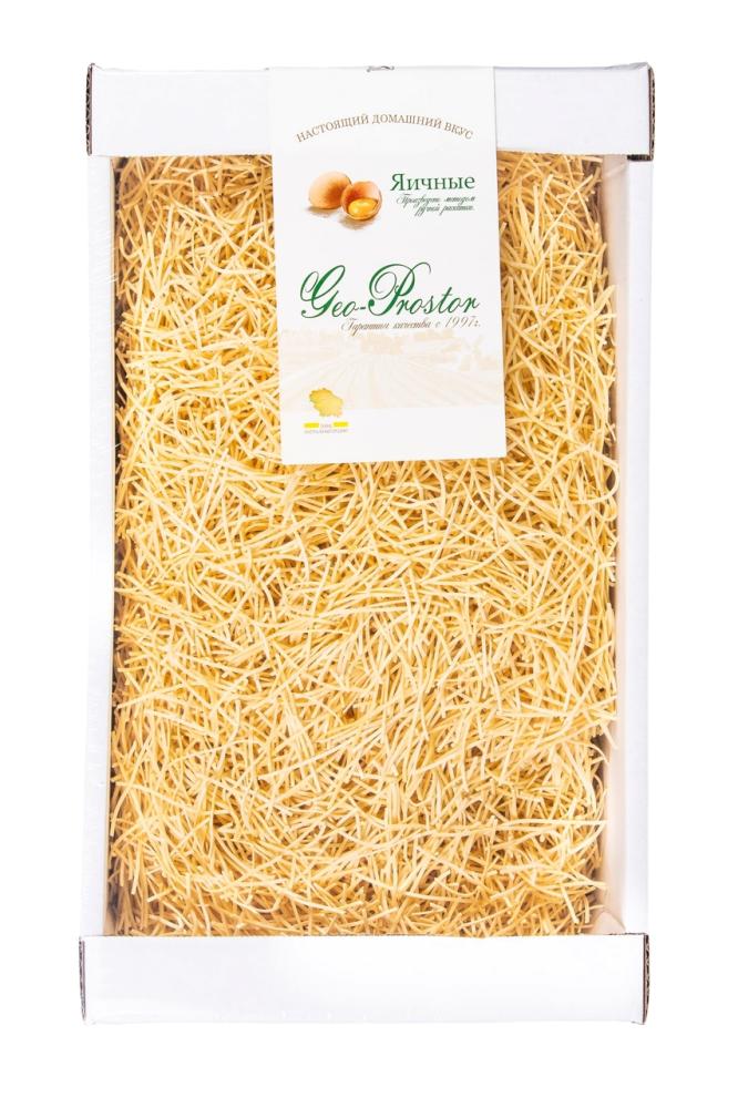 Лапша яичная Гео-Простор трехминутка, 1.5кг
