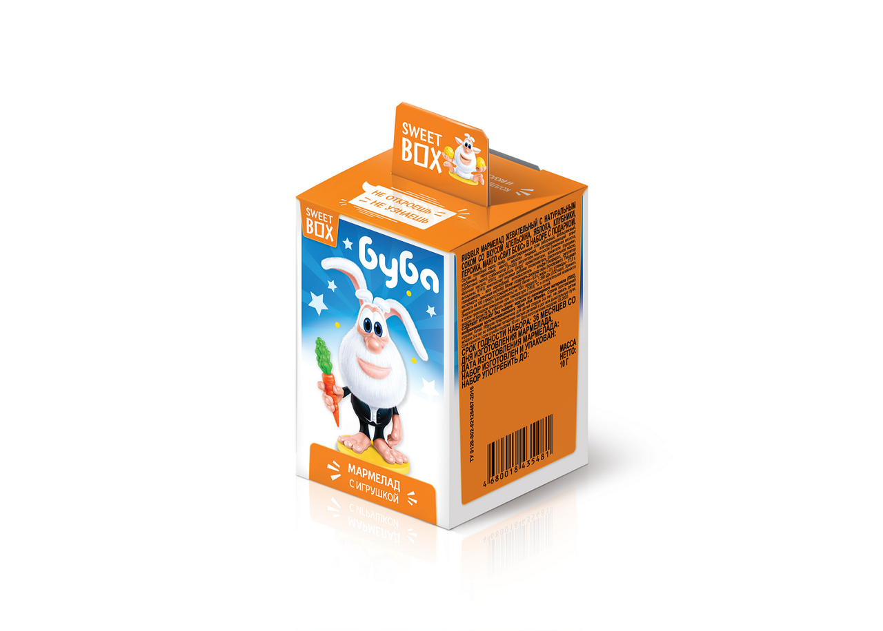 Мармелад Sweetbox с игрушкой буба, 10г