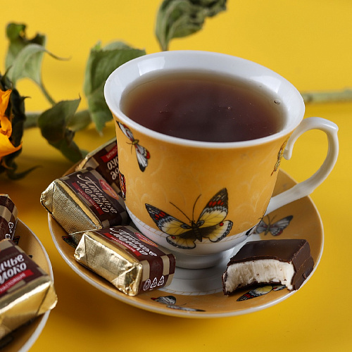 Конфеты Рот Фронт Птичье молоко сливочно-ванильные, 1кг