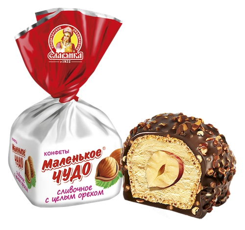 Конфеты Славянка Маленькое чудо сливочные, 1кг