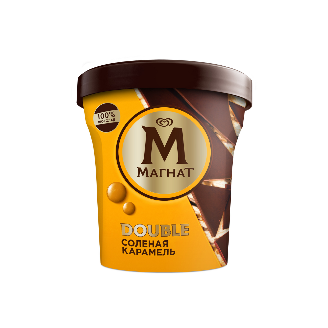 Мороженое Магнат Дабл соленая карамель, 310г