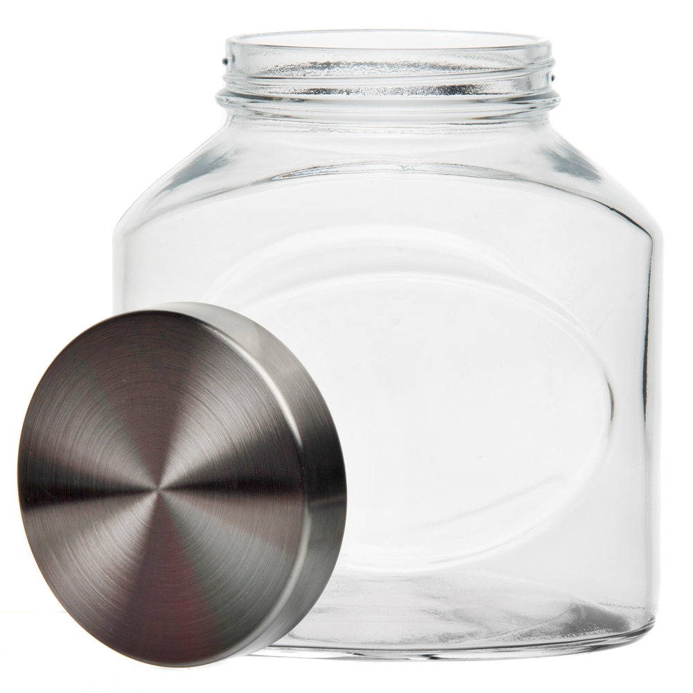 Банка Pasabahce Элипс с крышкой, 1л
