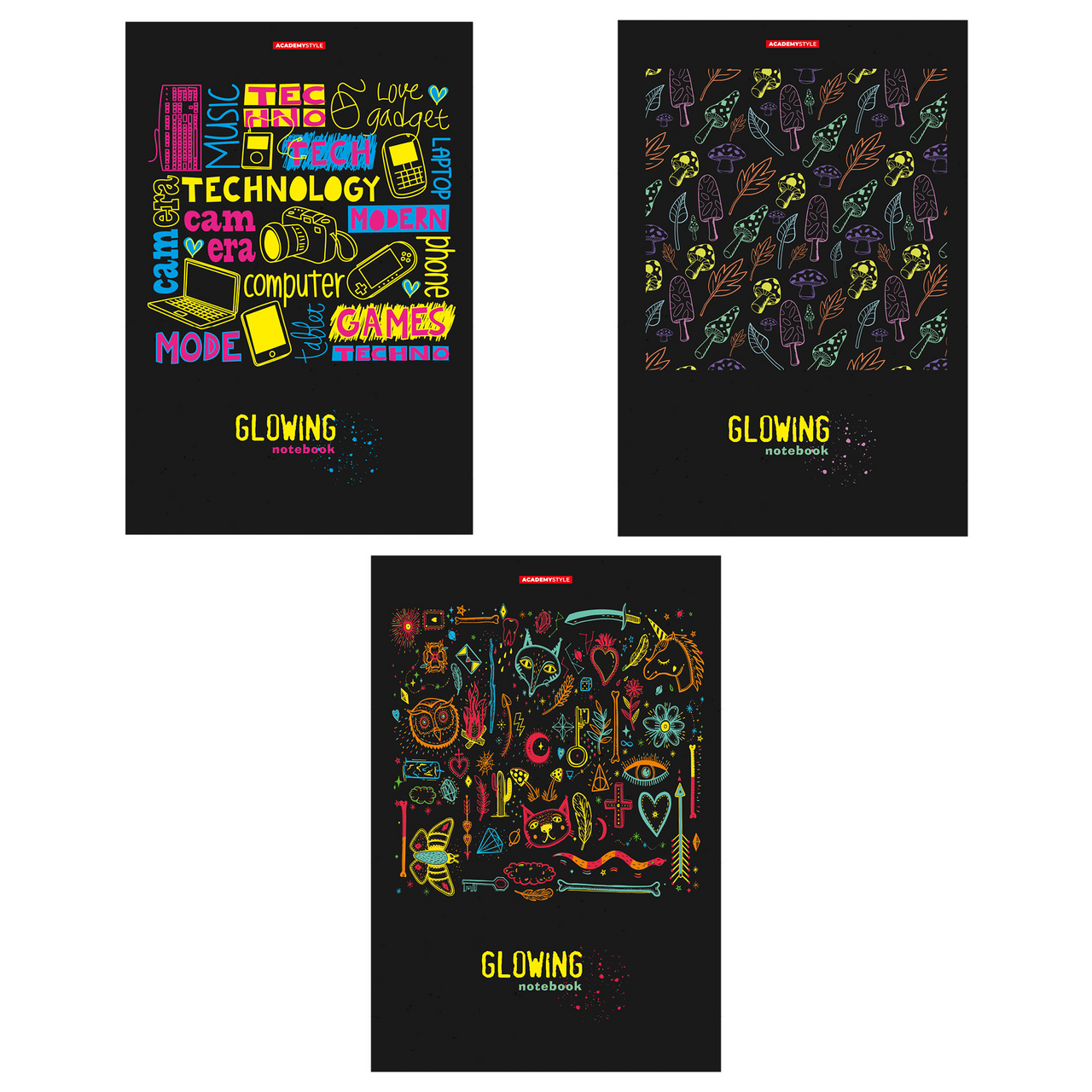 Тетрадь Academy Style А4, 80 листов