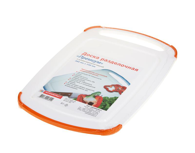 Доска разделочная Полимербыт Премиум 360 х 240 мм в ассортименте
