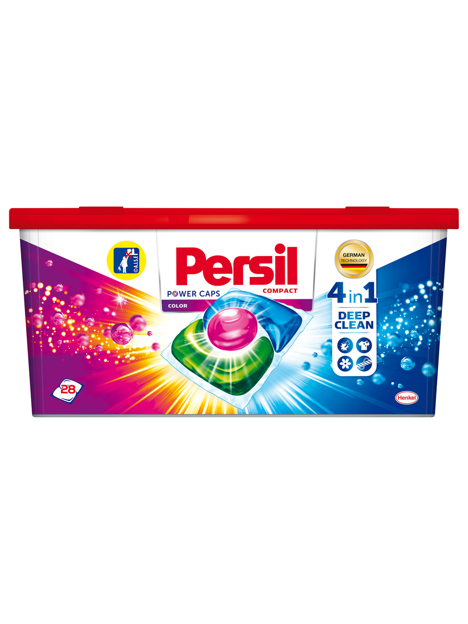 Капсулы для стирки Persil Color 4 в 1 28 шт