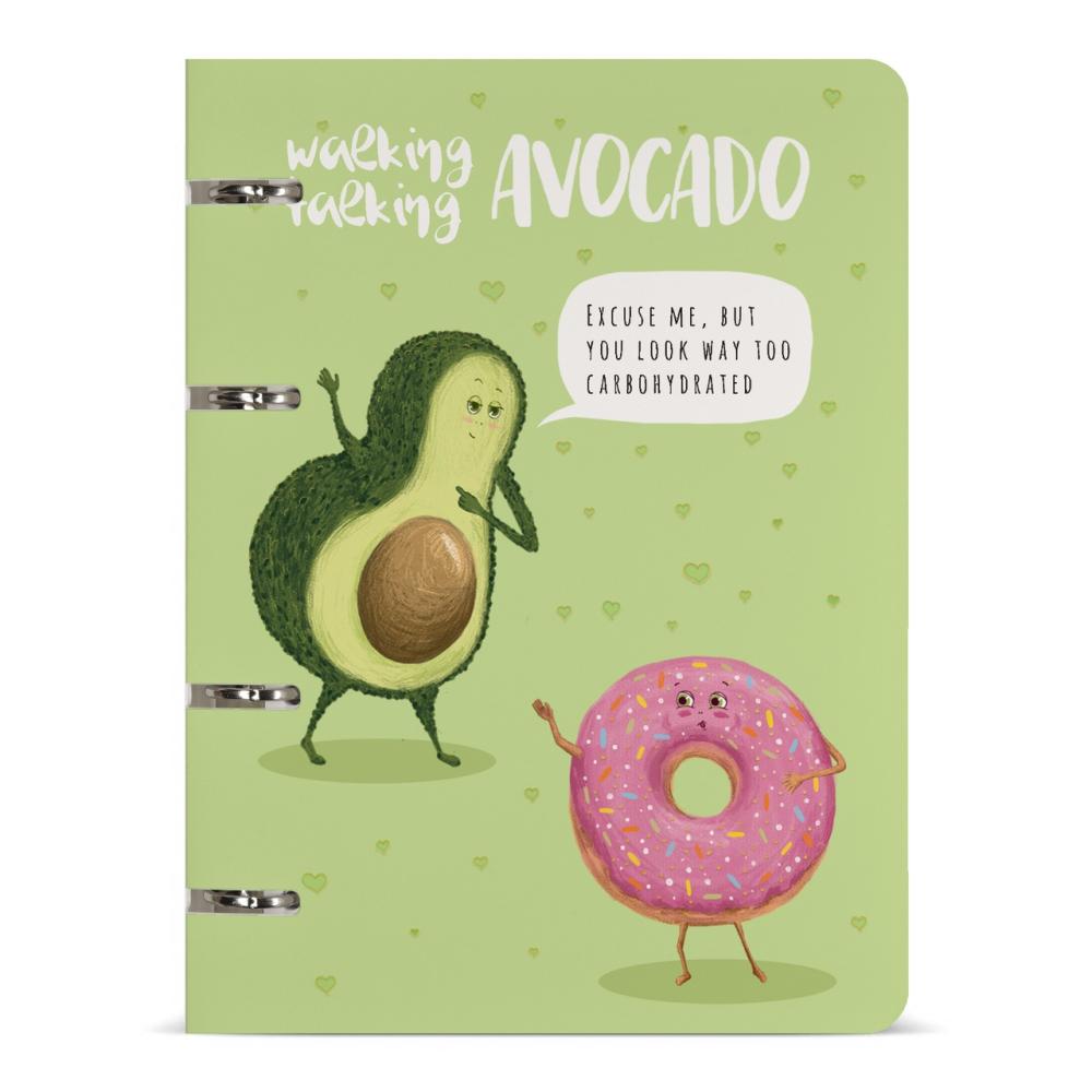 ТЕТРАДЬ КОЛЬЦ+БЛОК 80Л BRUNO V