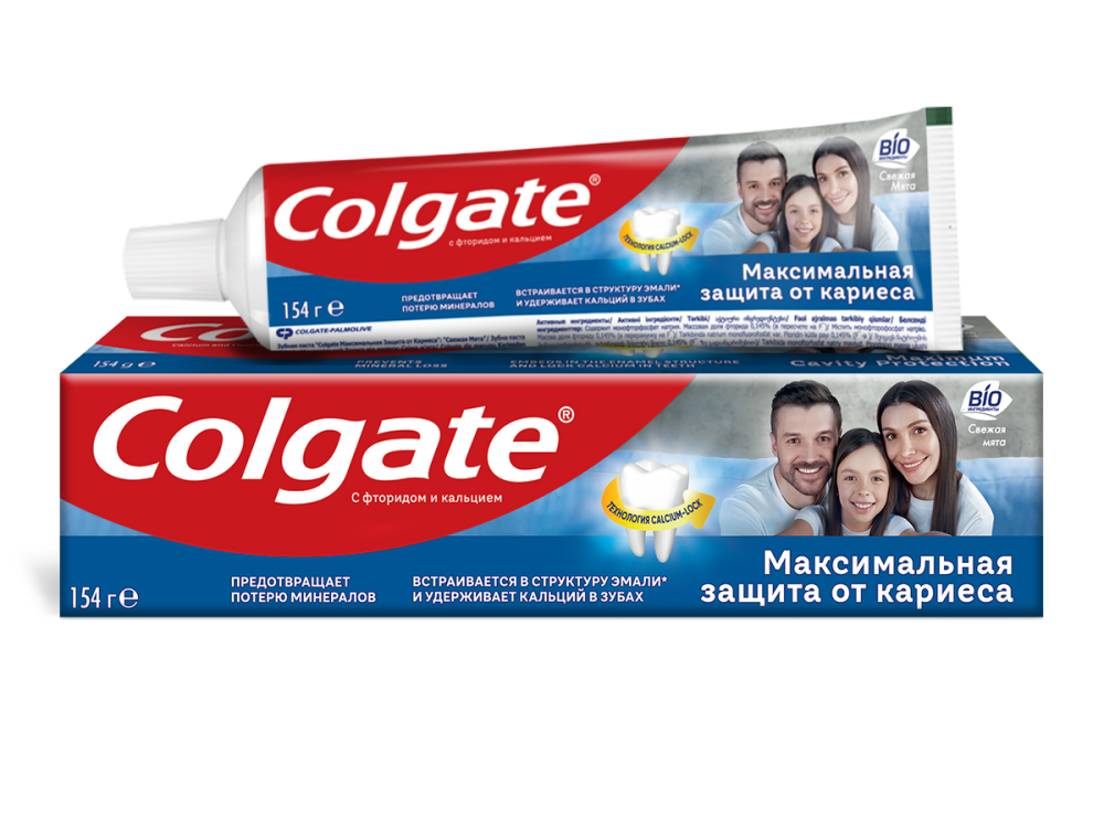 Зубная паста Colgate Свежая мята максимальная защита от кариеса 100 мл