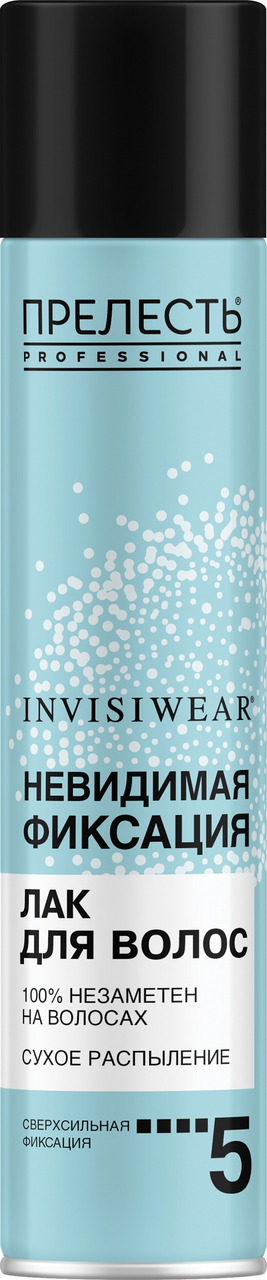 Лак для волос Прелесть Professional Невидимая фиксация, 300мл