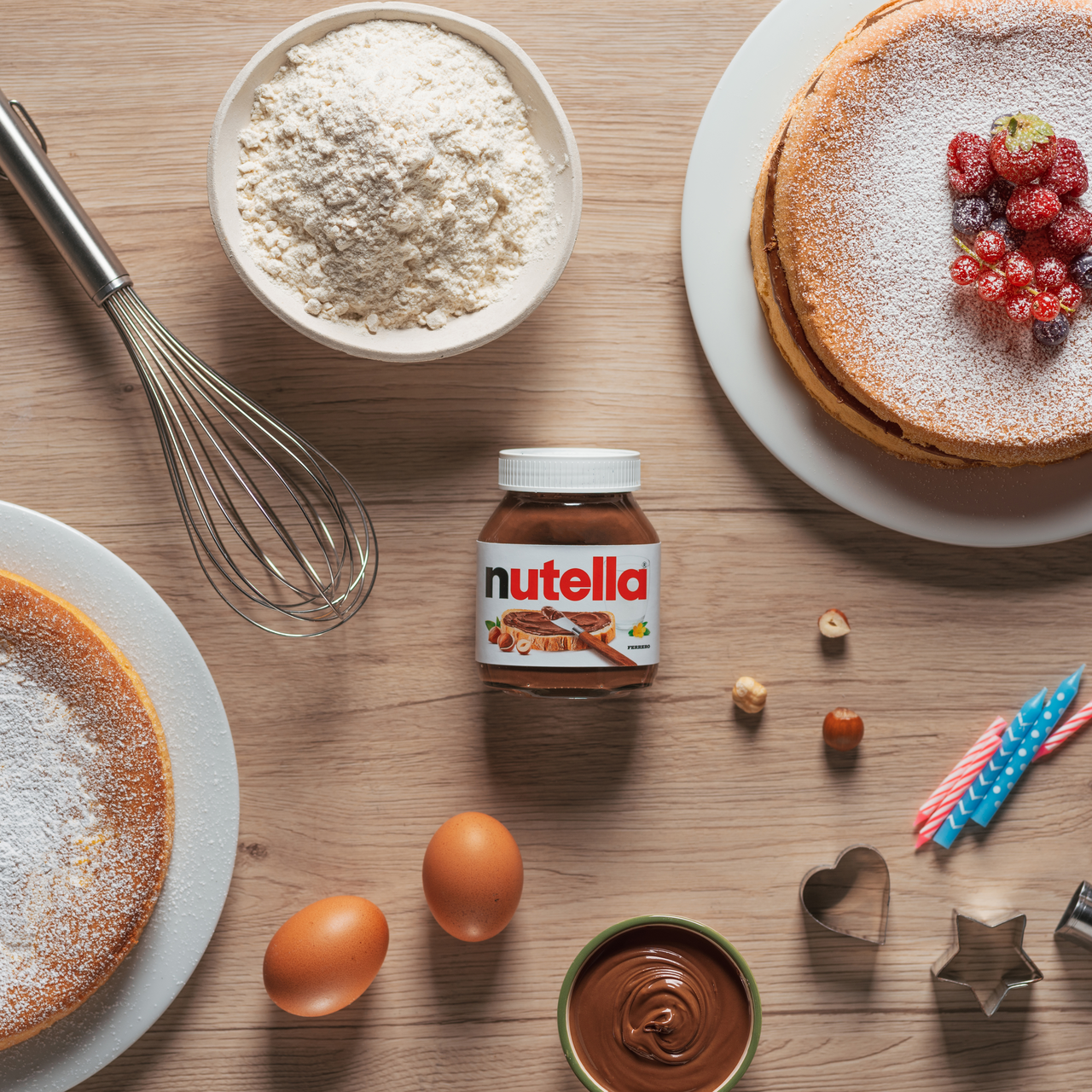 Паста Nutella ореховая с добавлением какао, 180г