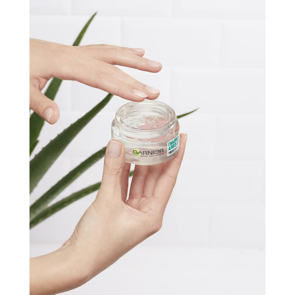 Гель Garnier Skin Naturals Гиалуроновый Алоэ-гель для лица дневной увлажняющий для нормальной и смешанной кожи 50мл