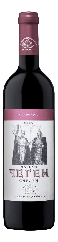 Вино Чегем красное сухое, 0.75л