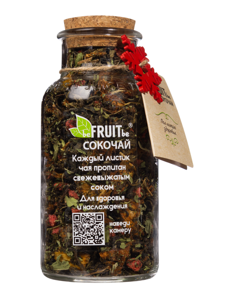 Сокочай Befruitbe зеленый ананас-клубника-мята, 130г Сокочай Befruitbe зеленый ананас-клубника-мята, 130г