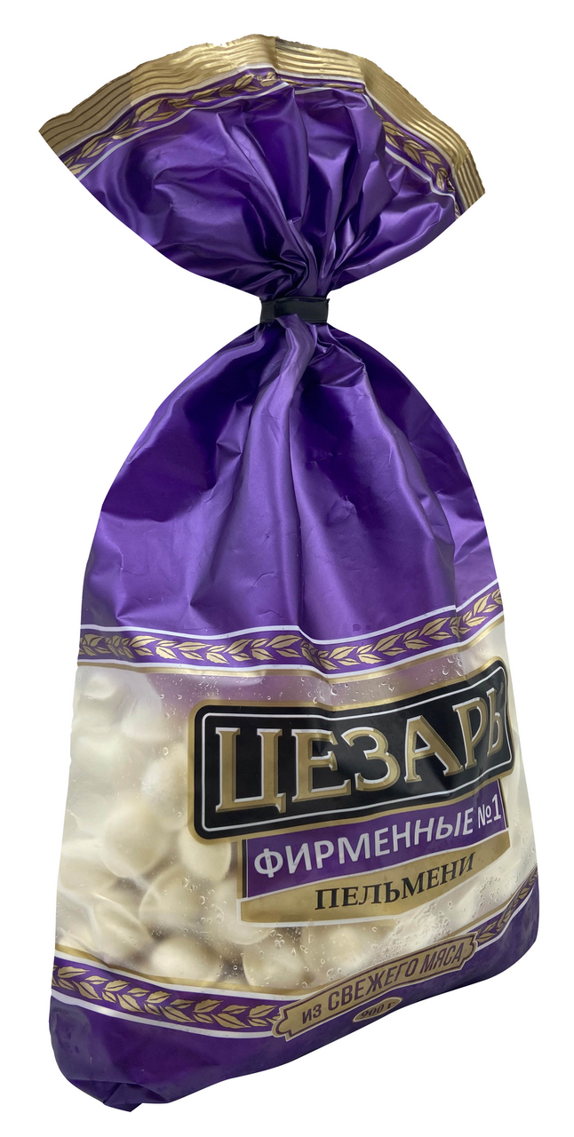 Пельмени Цезарь фирменные №1 замороженные, 900г