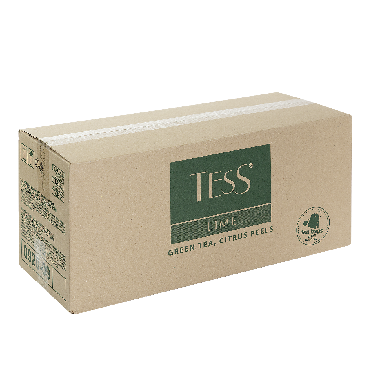 Чай Tess Lime зеленый с цедрой цитрусовых 100*1,5г