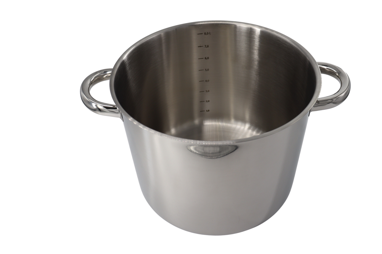 aro Кастрюля с крышкой из нержавеющей стали 18л, 30см