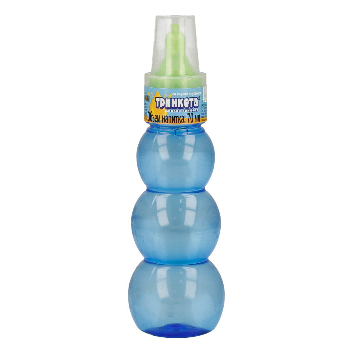 Жидкая конфета Тринкета со вкусом клубники безалкогольный негазированный напиток, 70г