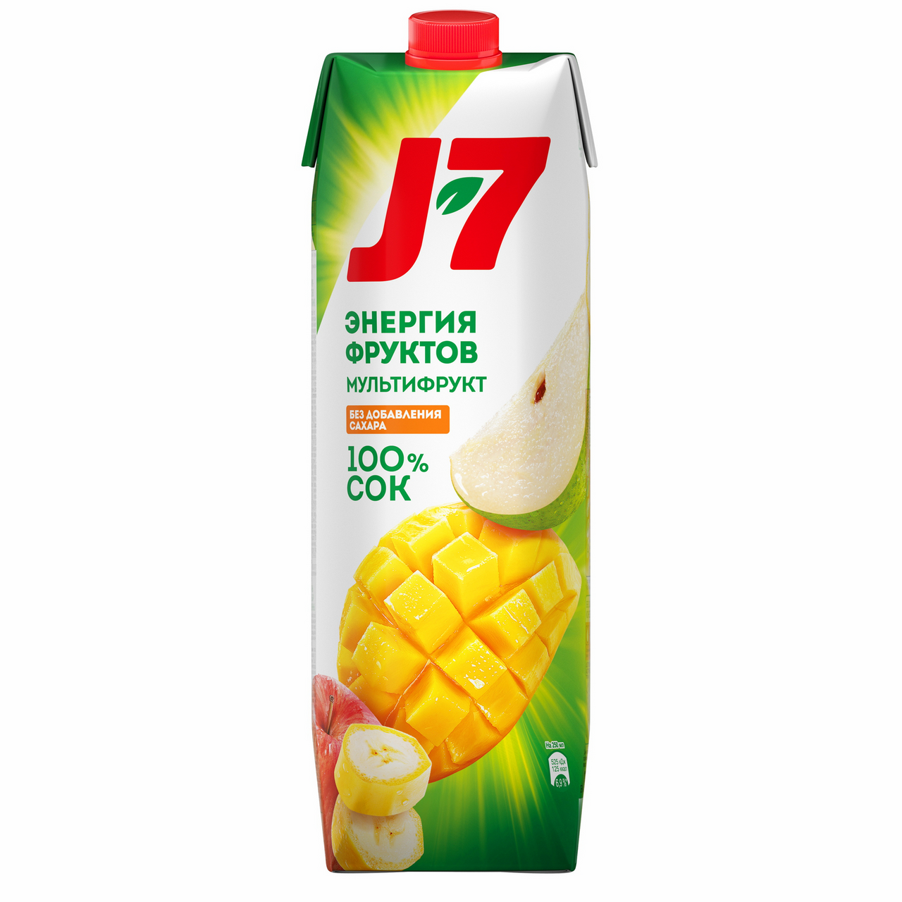 Сок J7 Мультифрукт с мякотью 0.97 л