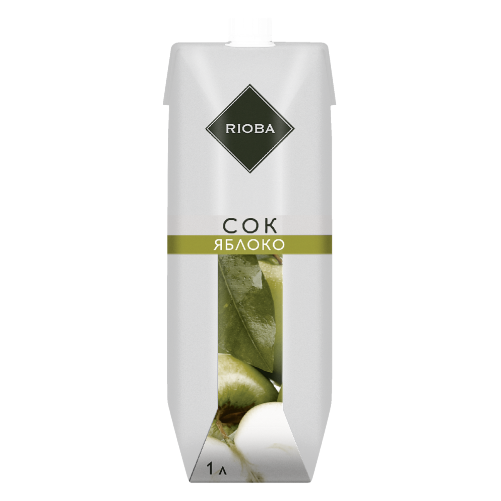 RIOBA Сок яблочный, 1л