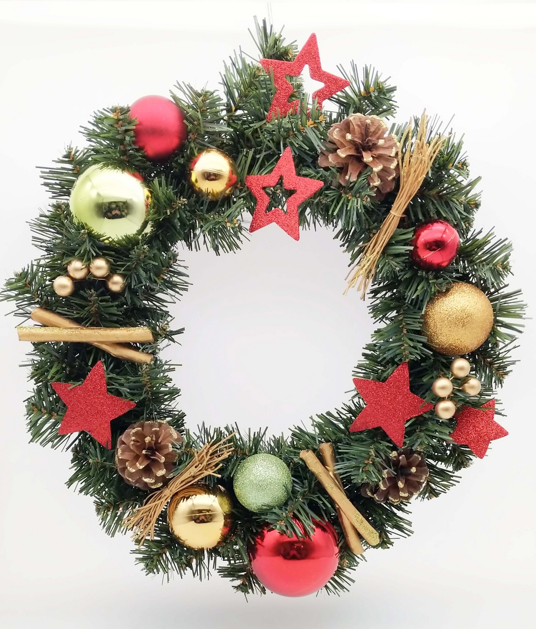 45СМ ВЕНОК РОЖДЕСТВ ТН