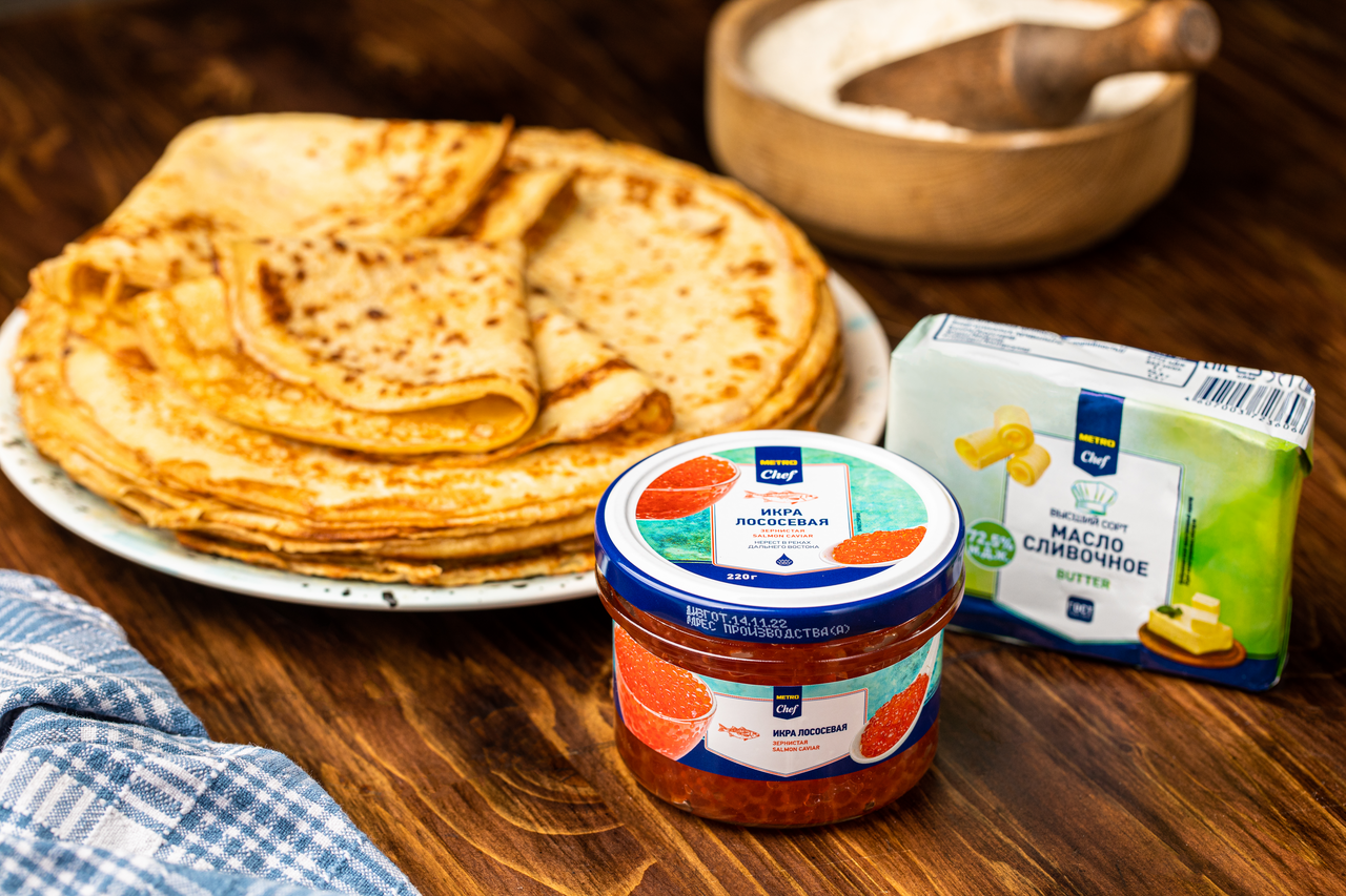 METRO Chef Масло сливочное Крестьянское 72.5%, 180г