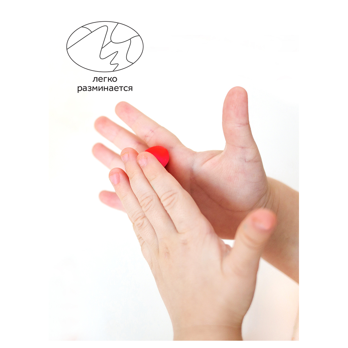 Пластилин Гамма Юный художник 12 цветов, 168г