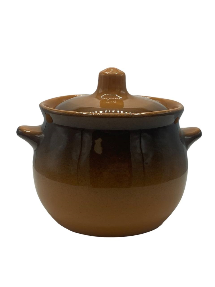 Горшок для запекания Борисовская керамика Пиканто коричневый, 650мл