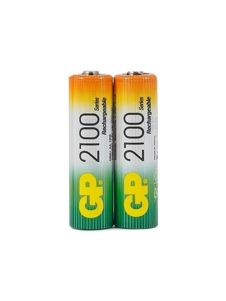 Комплект аккумуляторов GP AA 2100MAH, 2шт