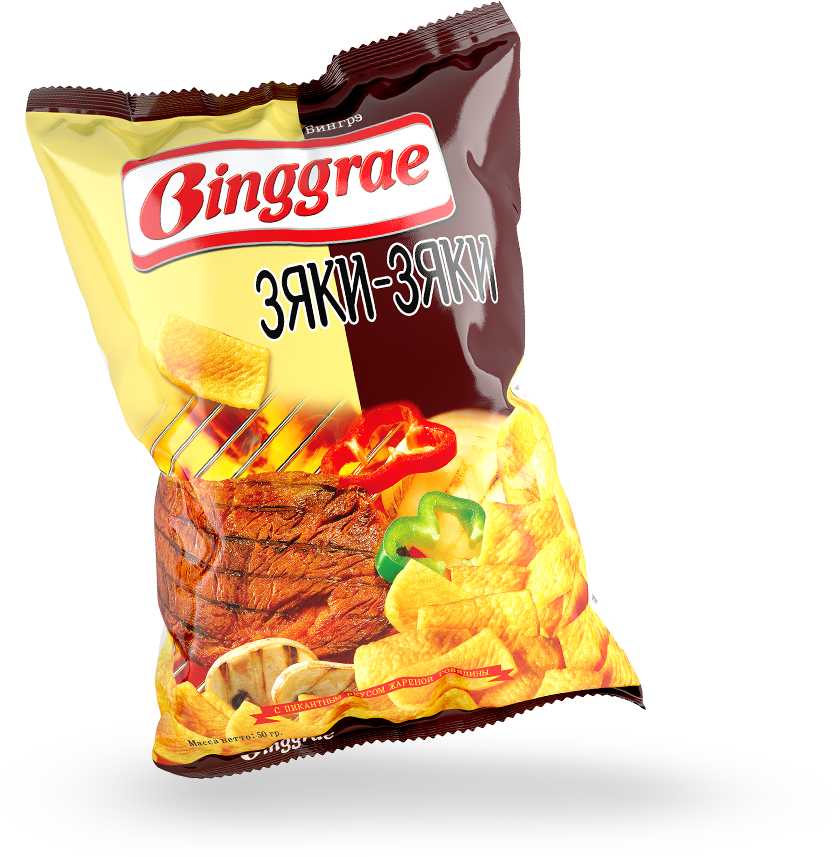 Чипсы Binggrae зяки-зяки, 50г