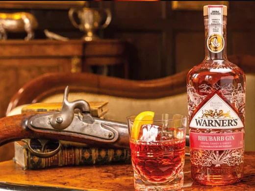 Джин Warners Rhubarb, 0.7л