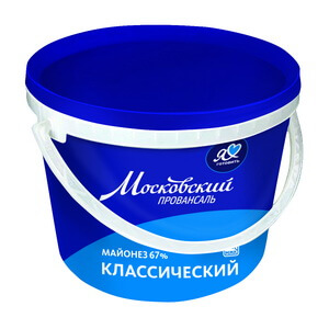 Майонез МОСКОВСКИЙ ПРОВАНСАЛЬ 67% ведро, 10л