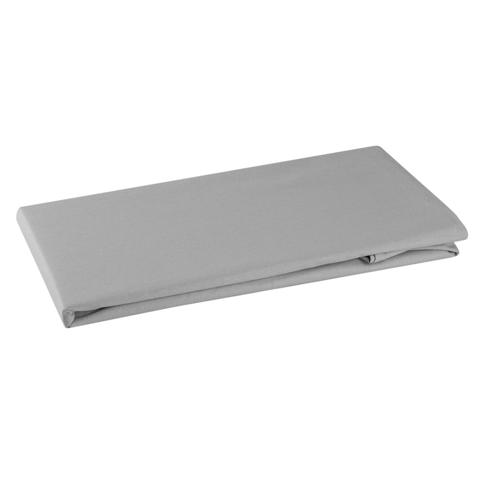 Tarrington House Пододеяльник сатин светло-серый, 215 x 220см