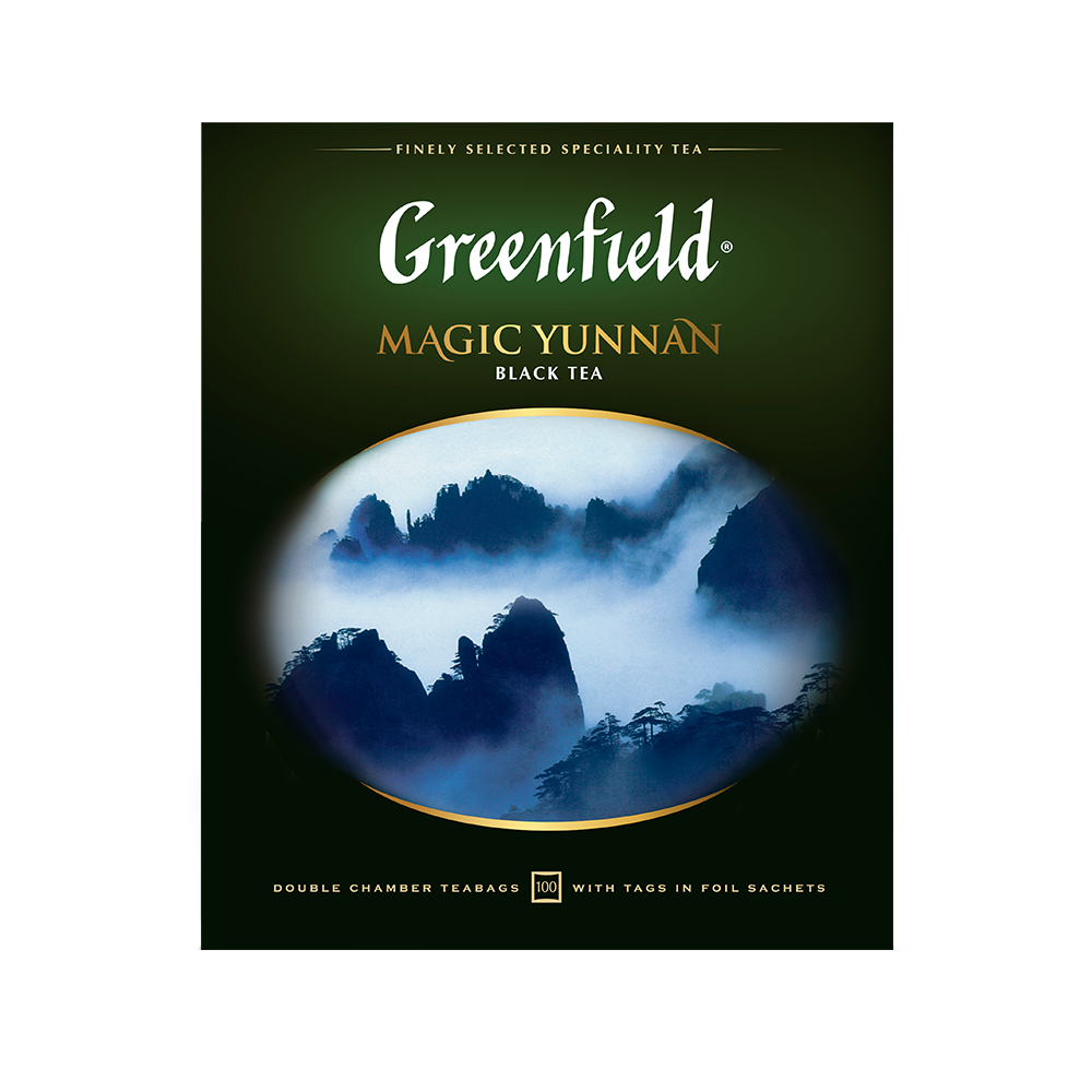 Чай Greenfield Меджик Юньнань черный 100*2г