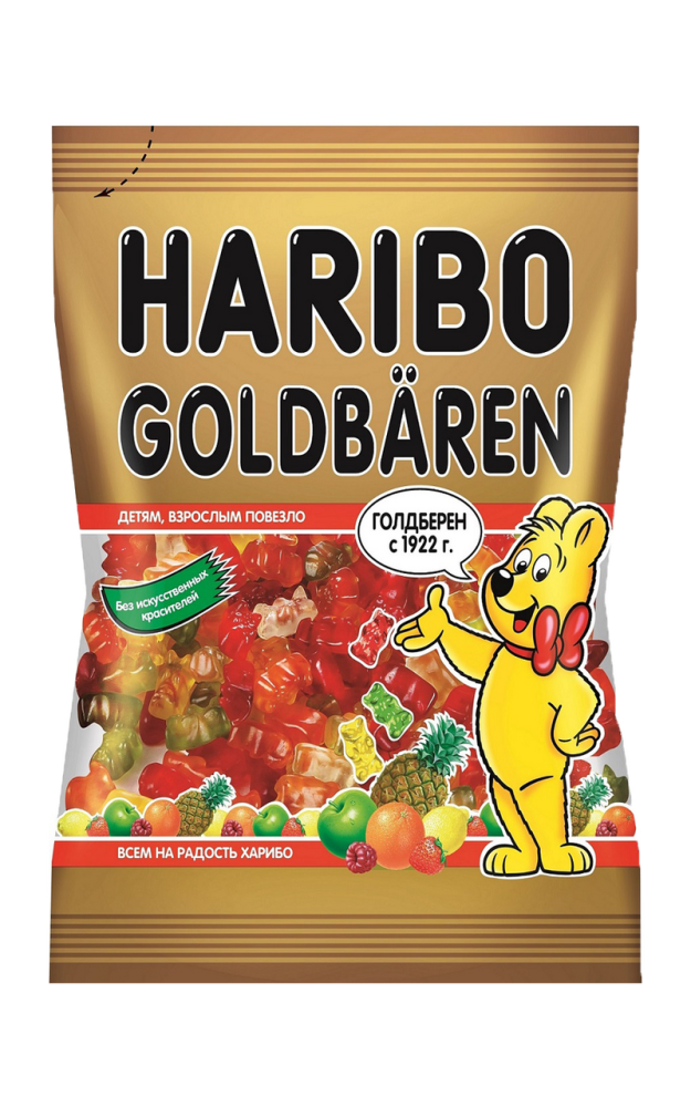 Мармелад Haribo жевательный золотые мишки, 175г