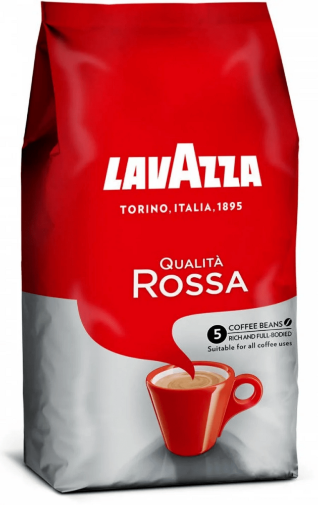 Кофе LavAzza Росса натуральный жареный в зернах 1000г