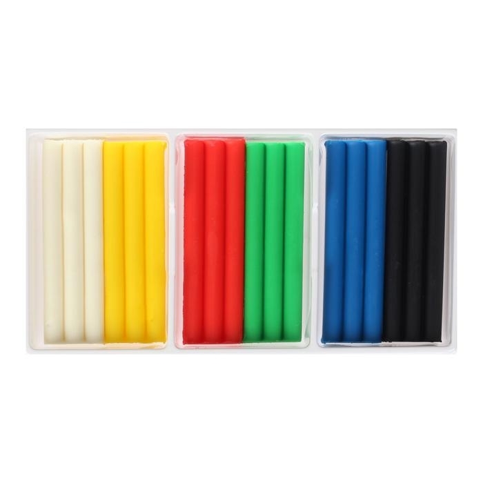 ПЛАСТИЛИН МЯГКИЙ КРОХА 6 ЦВ ЛУ