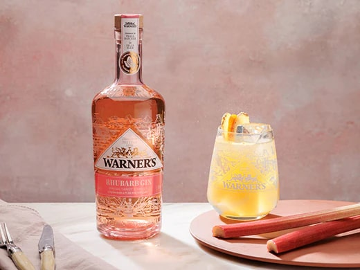 Джин Warners Rhubarb, 0.7л