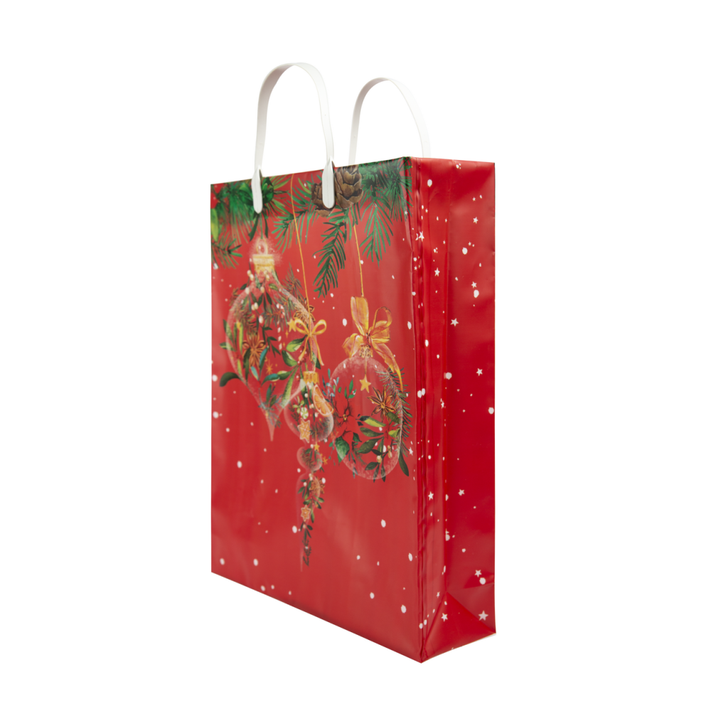 Сумка пластиковая Арт и Дизайн Новый год размер Extra Large Сумка пластиковая Арт и Дизайн Новый год размер Extra Large