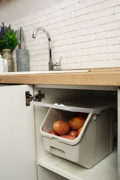 Контейнер для овощей Полимербыт пластиковый, 14л