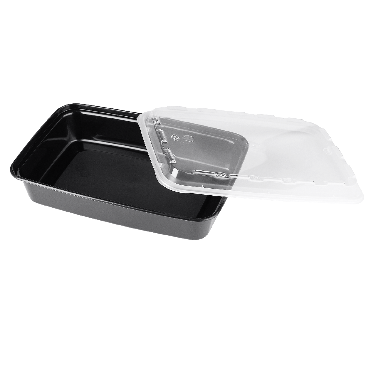 Контейнер с крышкой 830 мл 12 шт