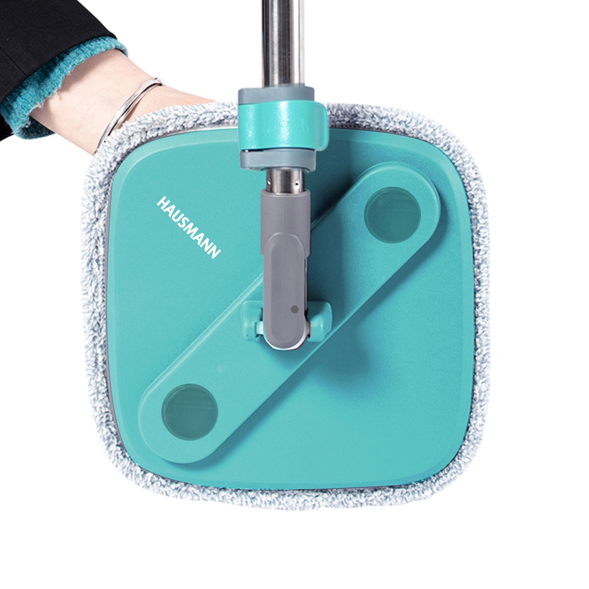 ШВАБРА + ВЕДРО С ОТЖИМОМ HAUSM