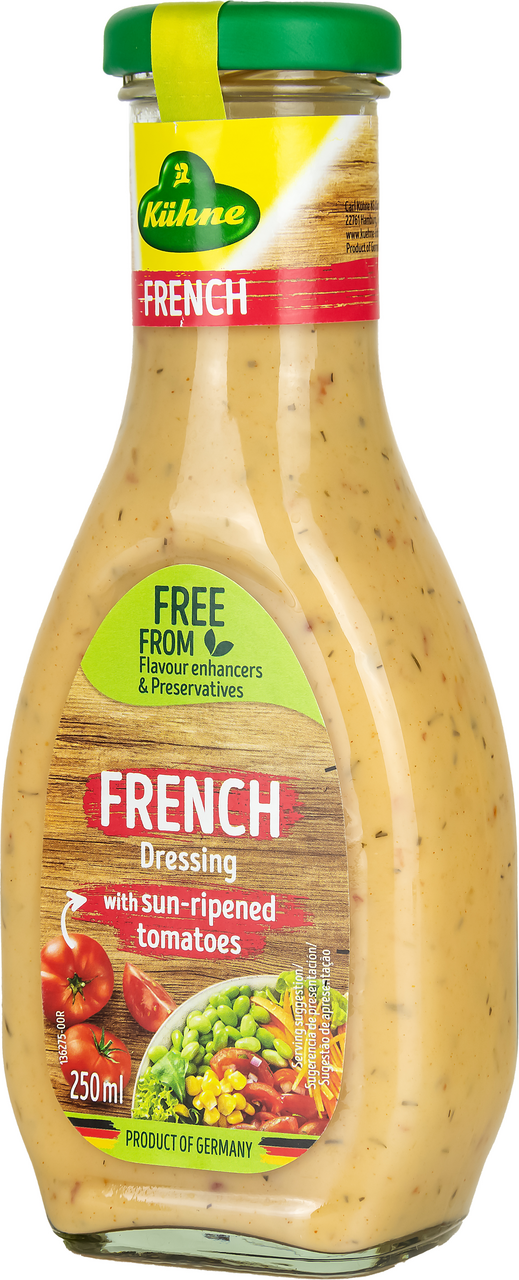 Соус Kuhne салатный Французский, 250мл