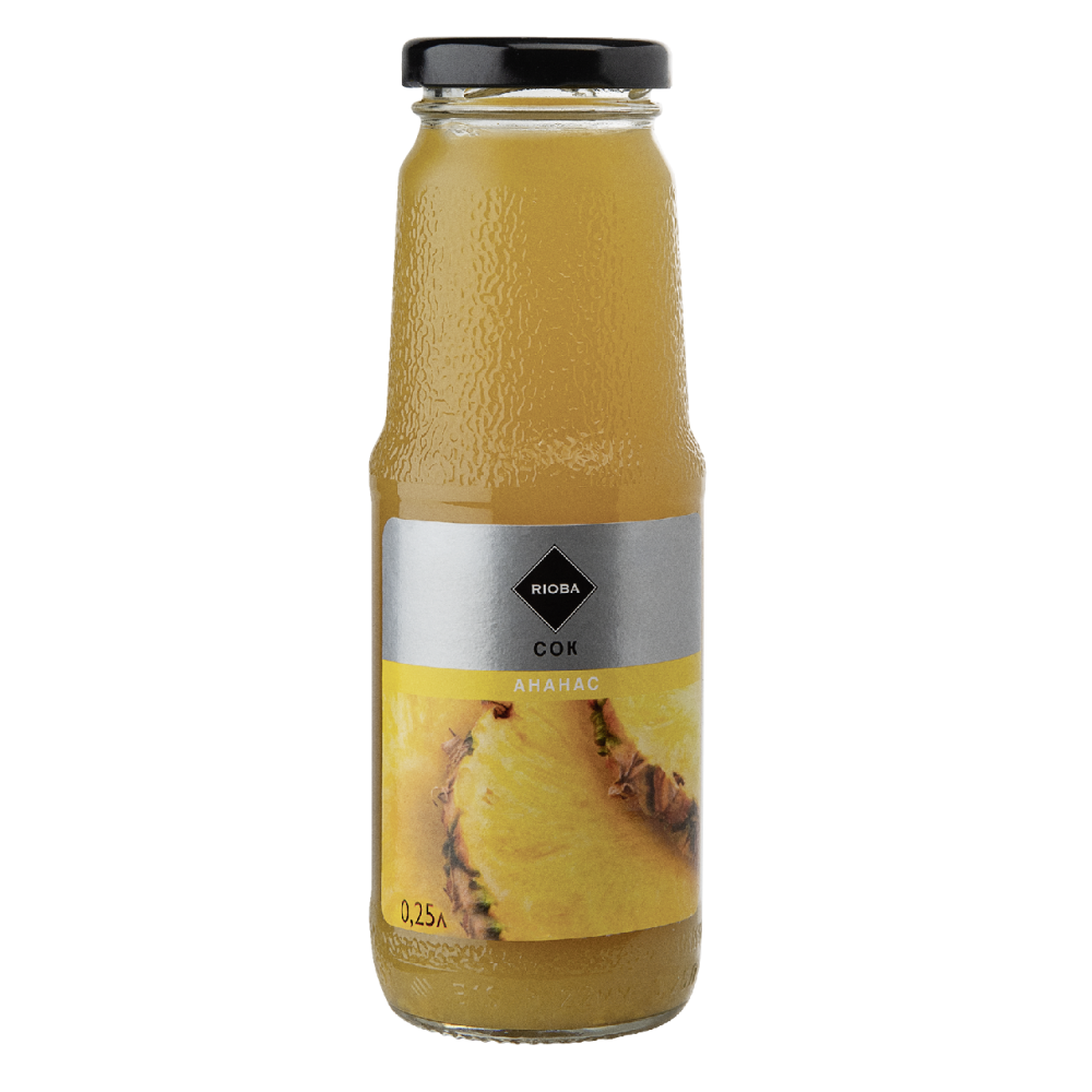 Сок RIOBA ананасовый, 0,25 л